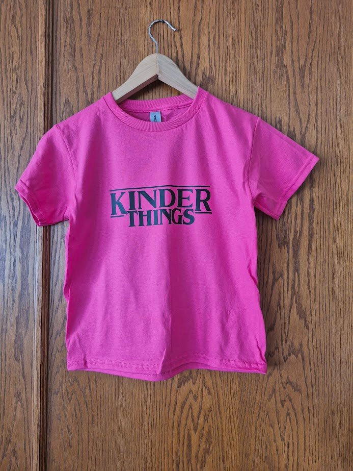 Kinder Things | Pink Shirt Day | Youth T-shirt