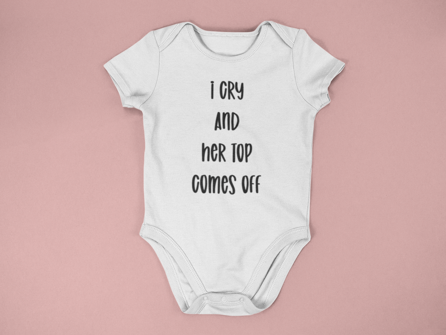 I cry | Baby Onesie