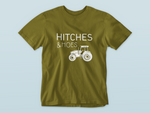 Load image into Gallery viewer, Hitches &amp; Hoes | Farming | T-shirt
