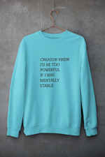 Load image into Gallery viewer, Creator knew | Sweatshirt
