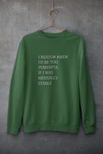 Load image into Gallery viewer, Creator knew | Sweatshirt
