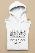 Load image into Gallery viewer, Indigenous Ally | Floral | Hoodie
