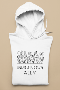 Indigenous Ally | Floral | Hoodie