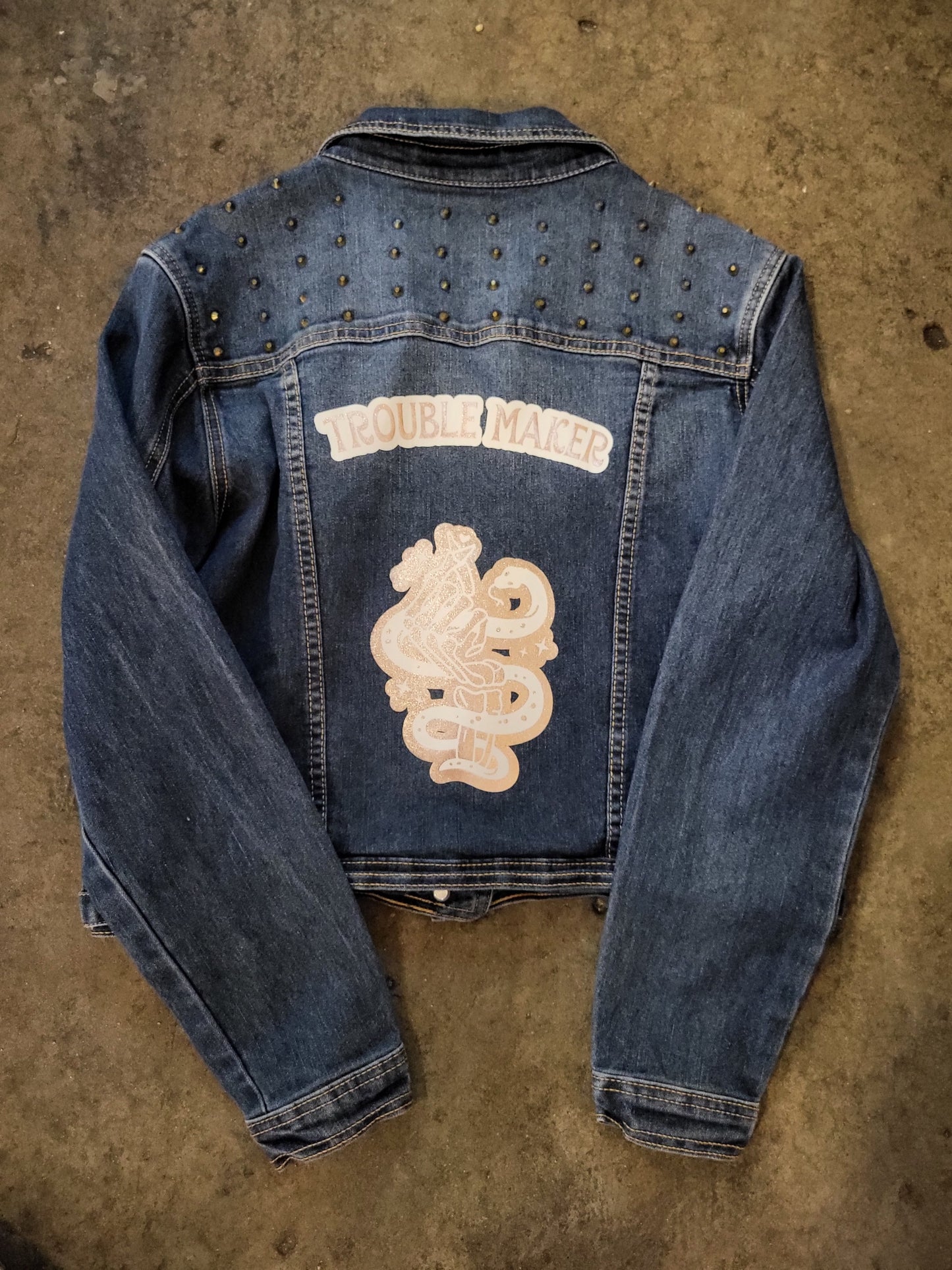 Trouble Maker | Denim Jacket