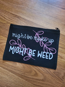 Canvas pouches