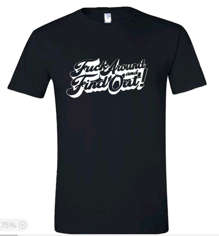 F*ck around and find out | T-shirt