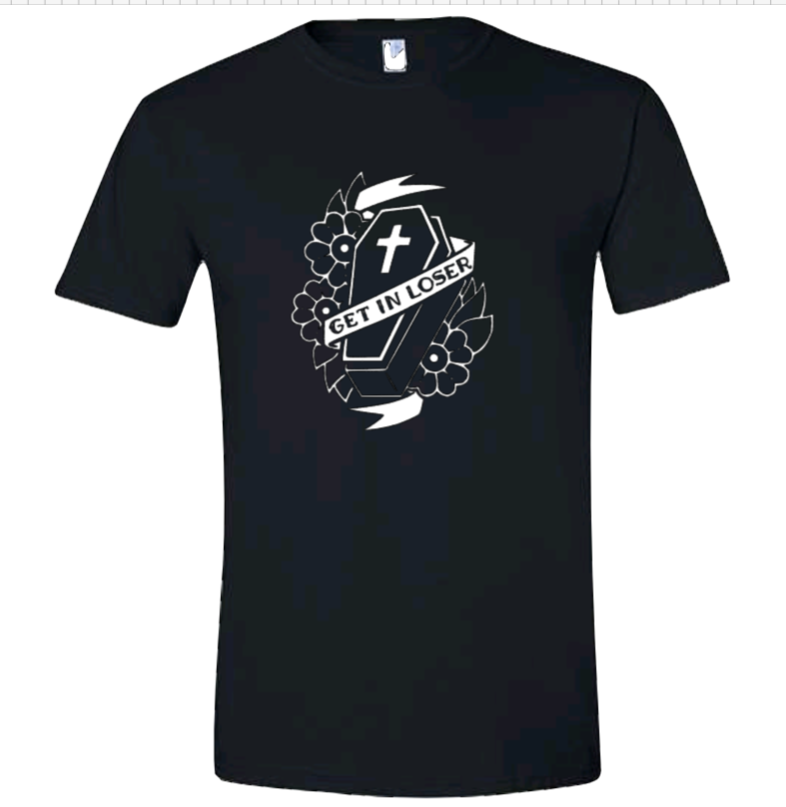 Get in loser | Coffin | T-shirt