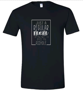 Just a regular mom | Mom | T-shirt