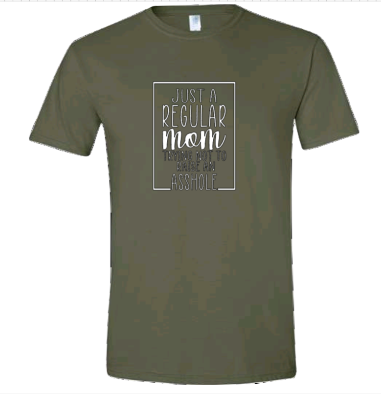 Just a regular mom | Mom | T-shirt
