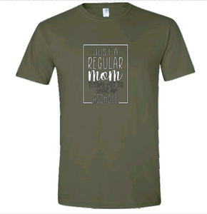 Just a regular mom | Mom | T-shirt