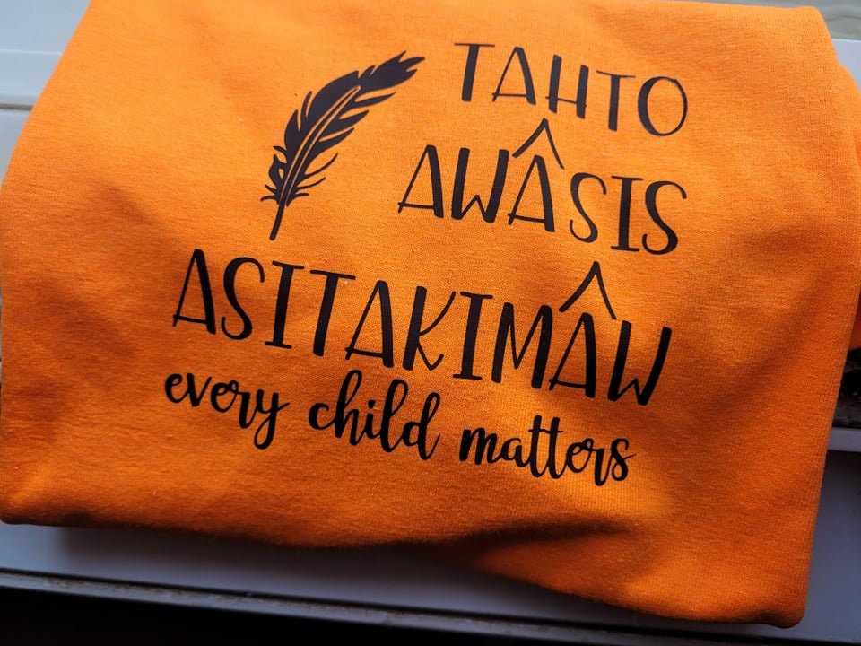 Every Child Matters | Orange Shirt Day | Cree | T-shirt