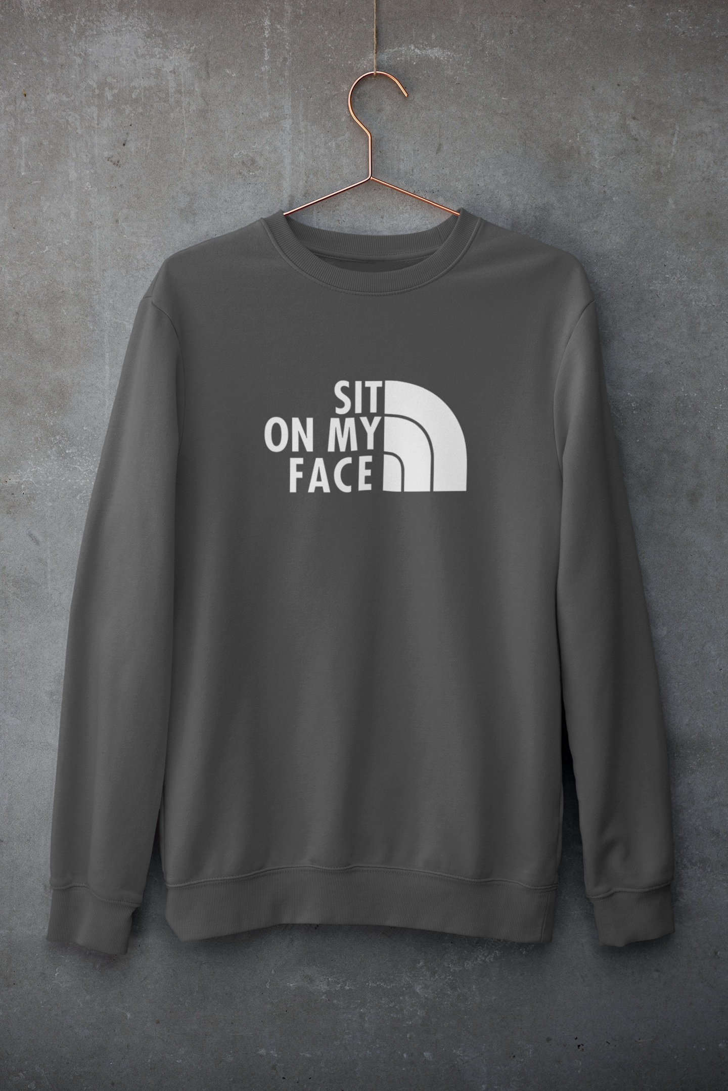 Sit on my face | The North Face | Sweatshirt
